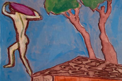 Sprung in die Provence / colorierte Reservage / 2019