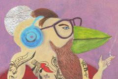 Schräger Hipster (2018)
