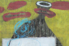 Annabelle / 2012 / 90x35 / Mischtechnik auf Papier